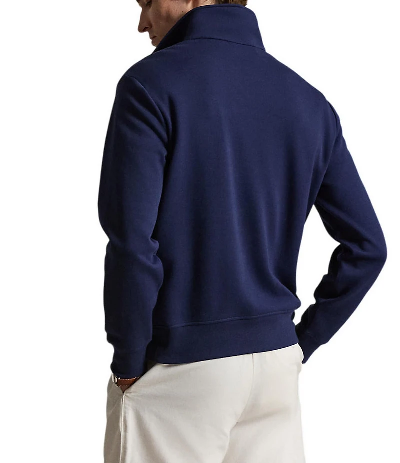 Polo Ralph Lauren Double-Knit Quarter-Zip Sweatshirt