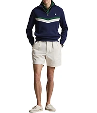 Polo Ralph Lauren Double-Knit Quarter-Zip Sweatshirt
