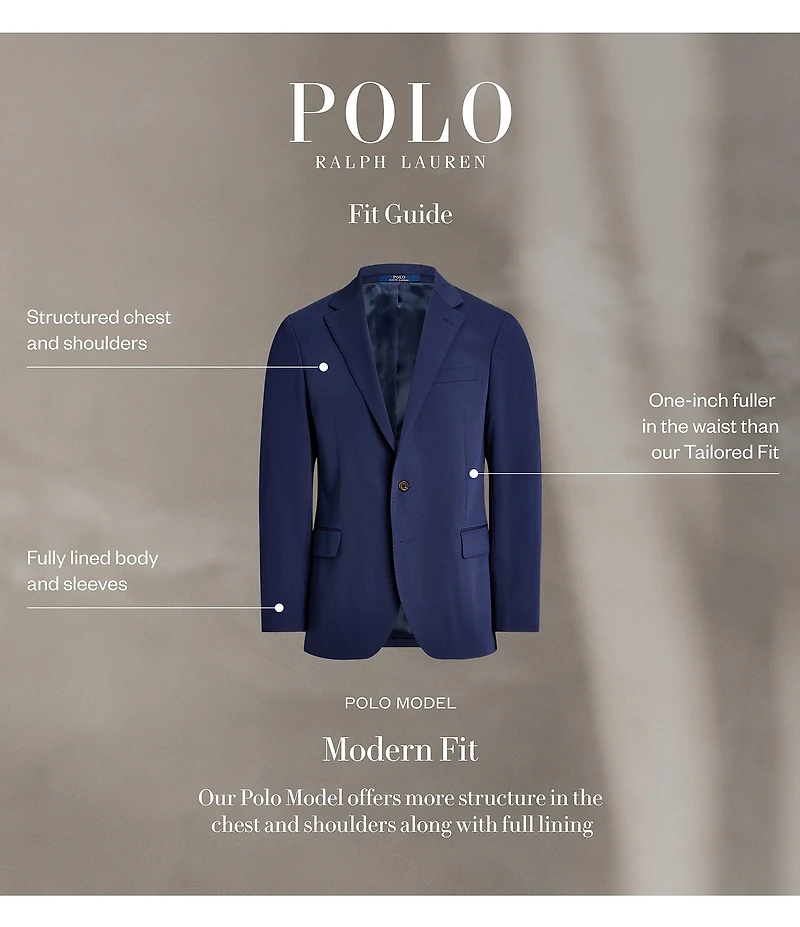 Polo Ralph Lauren Double-Knit Suit Jacket
