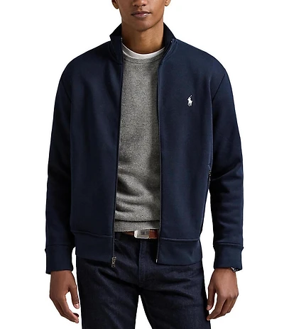 Polo Ralph Lauren Double-Knit Zip Front Track Jacket