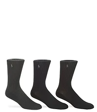 Polo Ralph Lauren Micro-Cushioning Dress Socks 3-Pack