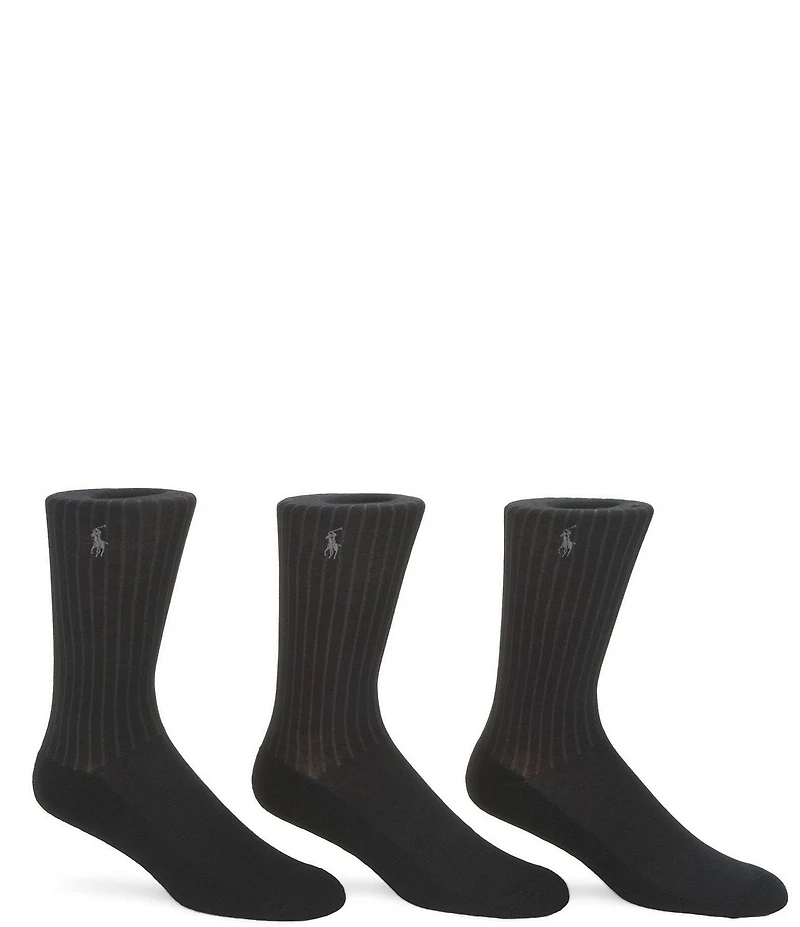Polo Ralph Lauren Micro-Cushioning Dress Socks 3-Pack