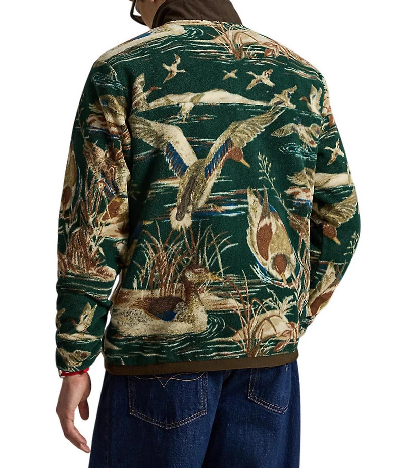 Polo Ralph Lauren Duck Print Brushed Fleece Pullover