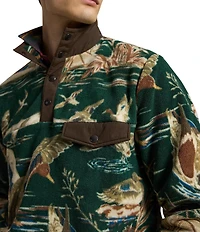 Polo Ralph Lauren Duck Print Brushed Fleece Pullover