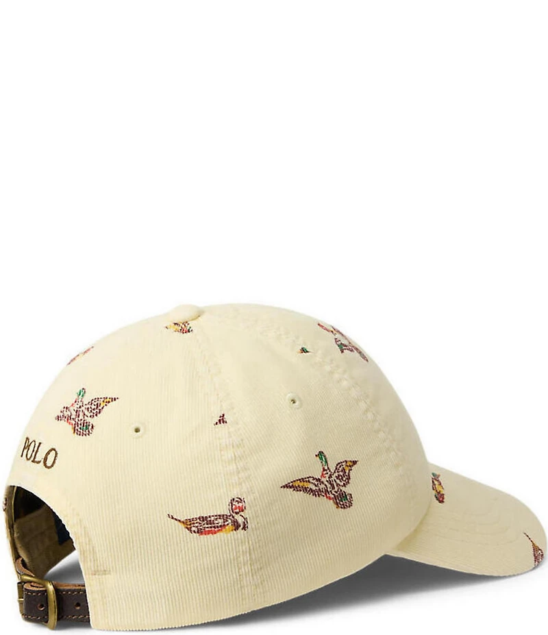 Polo Ralph Lauren Duck-Print Corduroy Ball Cap