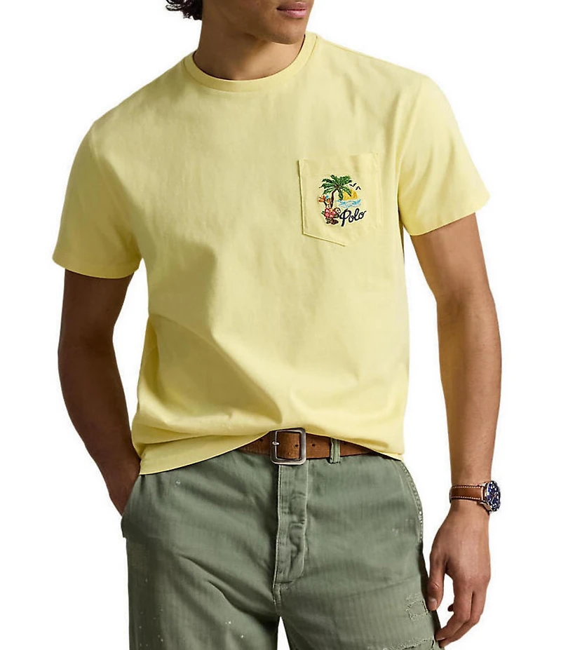Polo Ralph Lauren Embroidered Jersey Short Sleeve T-Shirt