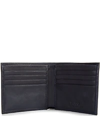 Polo Ralph Lauren Embroidered Leather Billfold Wallet