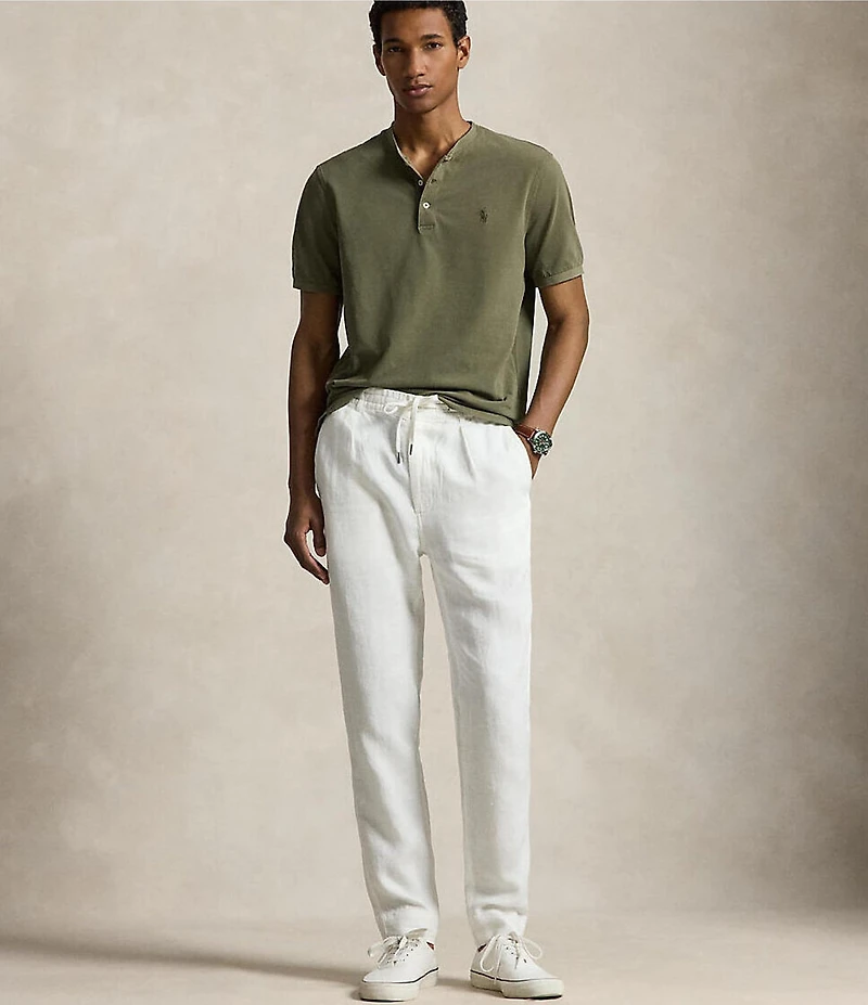 Polo Ralph Lauren Featherweight Mesh Short Sleeve Henley Shirt