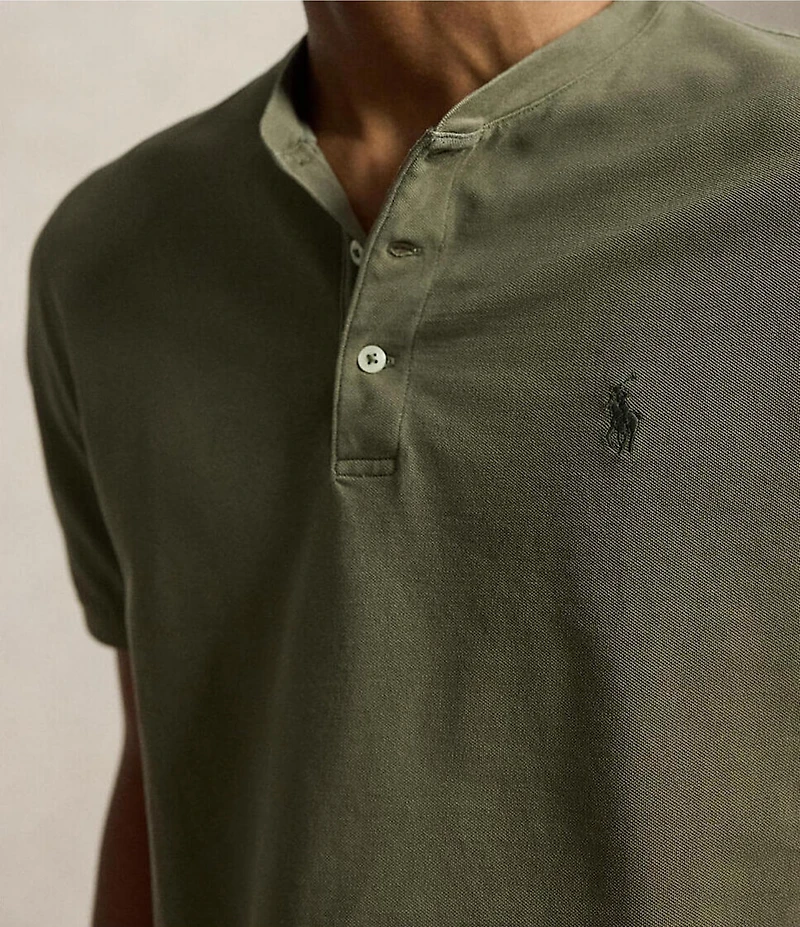 Polo Ralph Lauren Featherweight Mesh Short Sleeve Henley Shirt