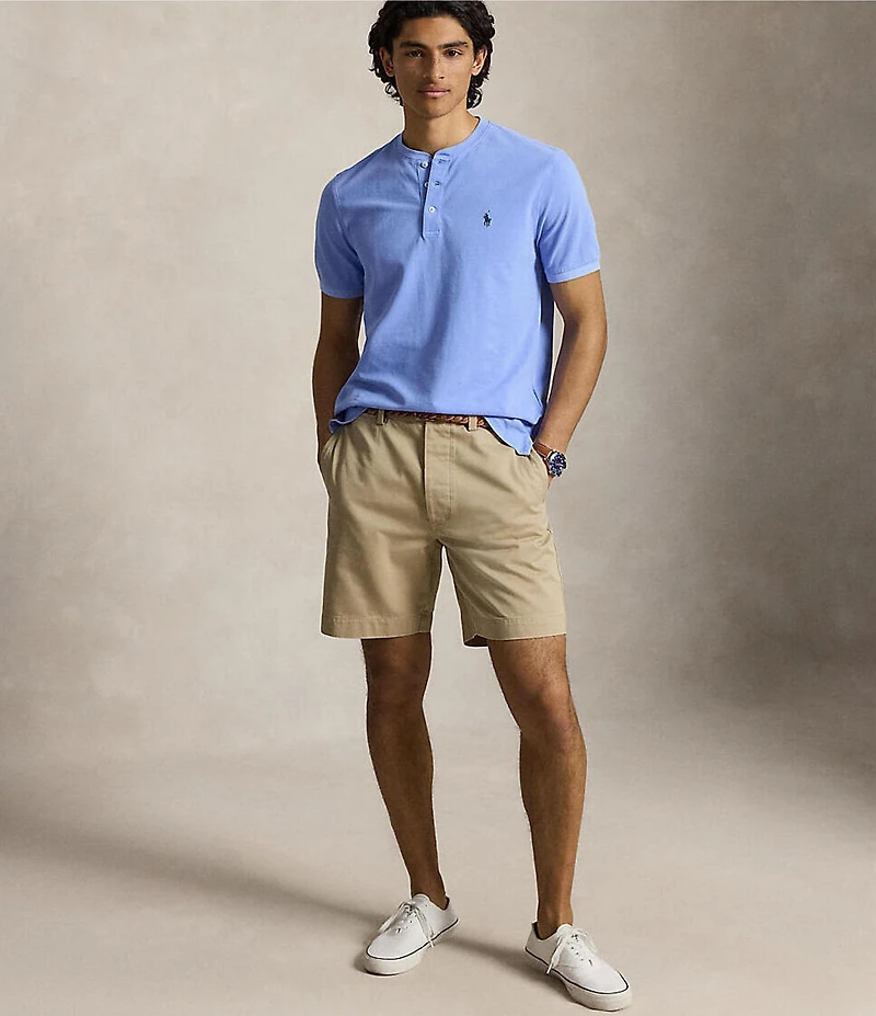 Polo Ralph Lauren Featherweight Mesh Short Sleeve Henley Shirt