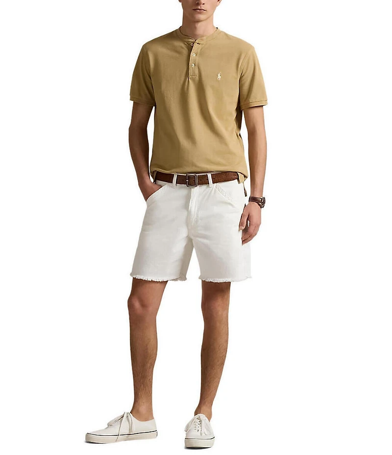 Polo Ralph Lauren Featherweight Mesh Short Sleeve Henley Shirt