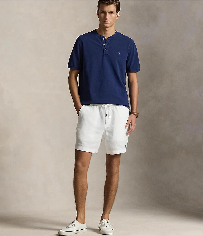 Polo Ralph Lauren Featherweight Mesh Short Sleeve Henley Shirt