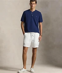 Polo Ralph Lauren Featherweight Mesh Short Sleeve Henley Shirt