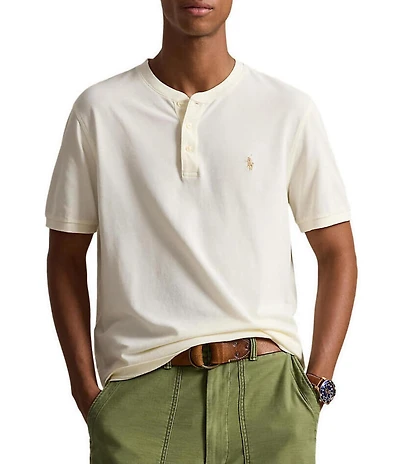 Polo Ralph Lauren Featherweight Mesh Short Sleeve Henley Shirt