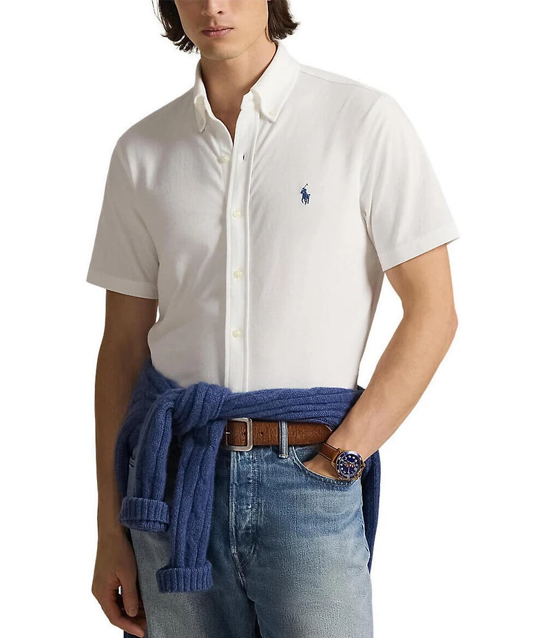 Polo Ralph Lauren Featherweight Mesh Short Sleeve Woven Shirt