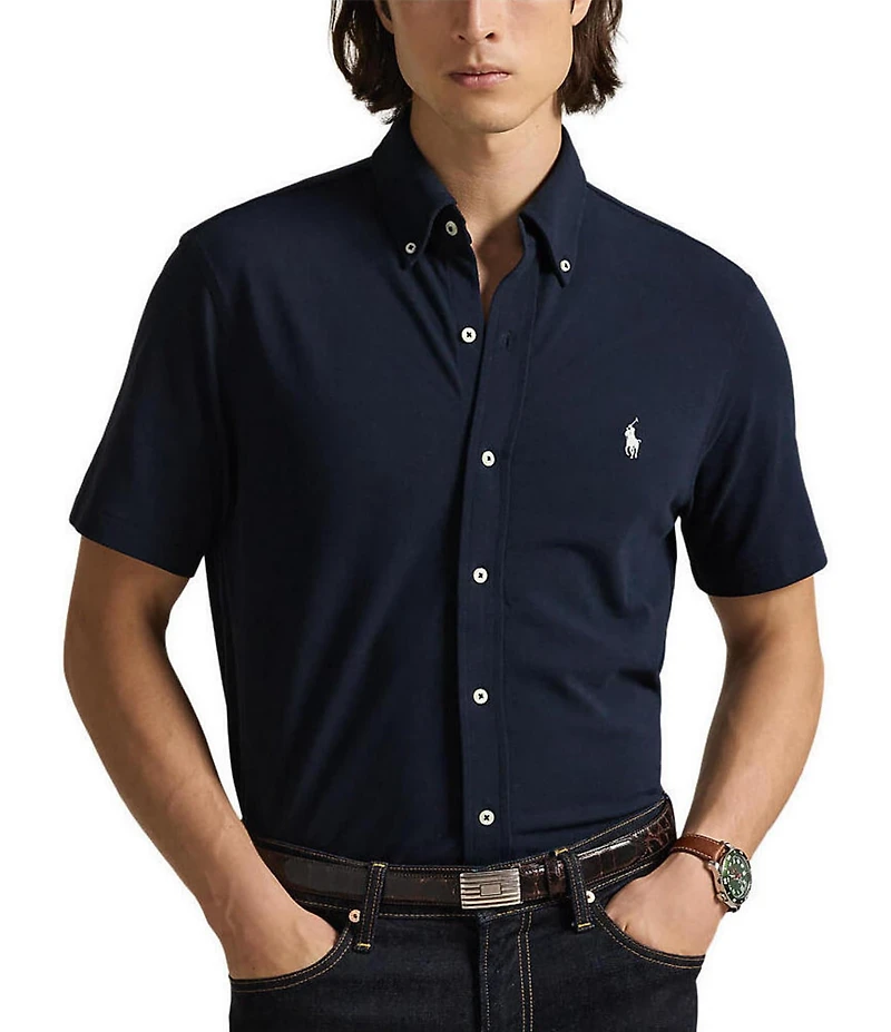 Polo Ralph Lauren Featherweight Mesh Short Sleeve Woven Shirt
