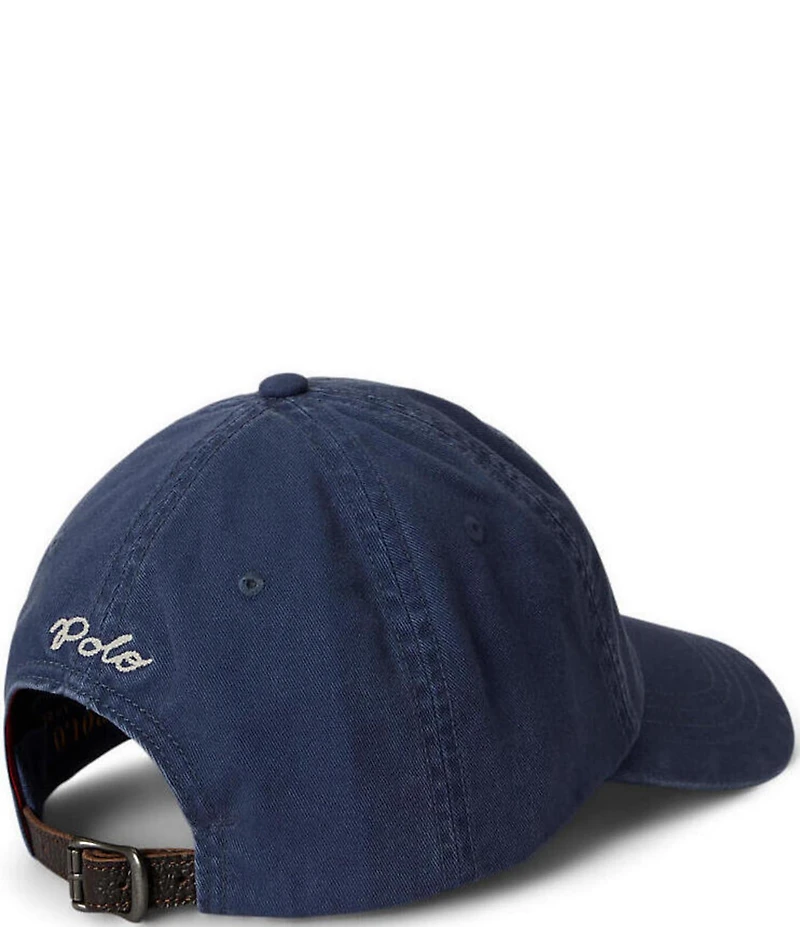 Polo Ralph Lauren Flag-Embroidered Twill Ball Cap