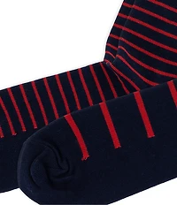 Polo Ralph Lauren Flag Striped Socks 2-Pack