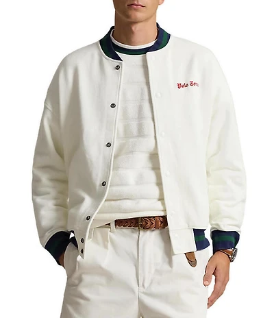 Polo Ralph Lauren Fleece Baseball Jacket