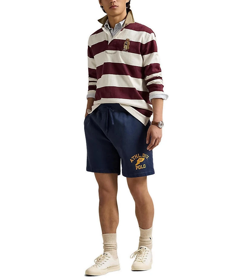 Polo Ralph Lauren Fleece Graphic 7.5#double; Inseam Shorts