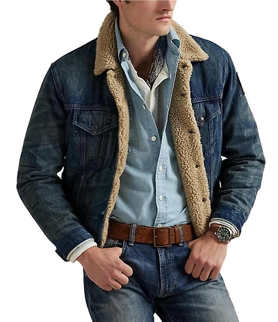Polo Ralph Lauren Fleece Lined Trucker Jacket