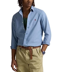 Polo Ralph Lauren Garment-Dye Oxford Classic Fit Long Sleeve Woven Shirt