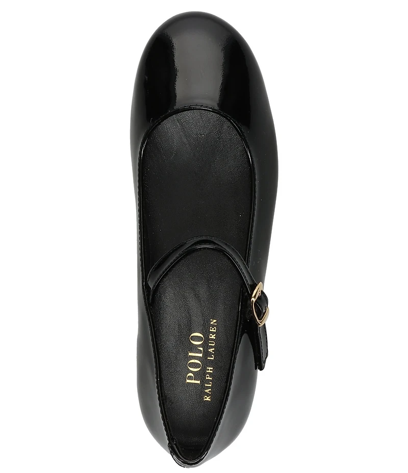 Polo Ralph Lauren Girls' Kinslee Patent Leather Mary Janes (Toddler)
