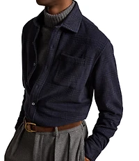 Polo Ralph Lauren Glen Plaid Flannel Long Sleeve Woven Shirt