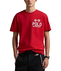 Polo Ralph Lauren Motorsport Graphic Slub Jersey Short Sleeve T-Shirt