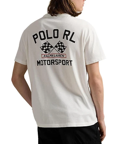 Polo Ralph Lauren Motorsport Graphic Slub Jersey Short Sleeve T-Shirt