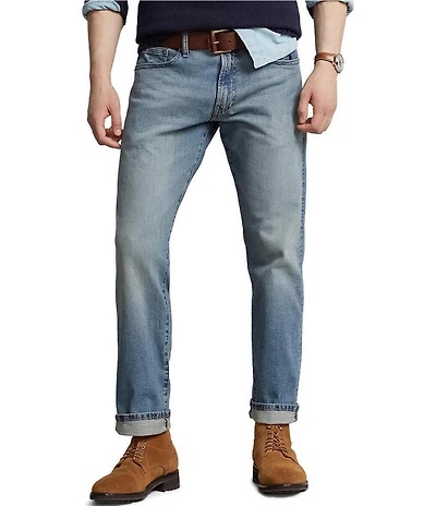 Polo Ralph Lauren Hampton Relaxed Straight-Fit Stretch Denim Jeans
