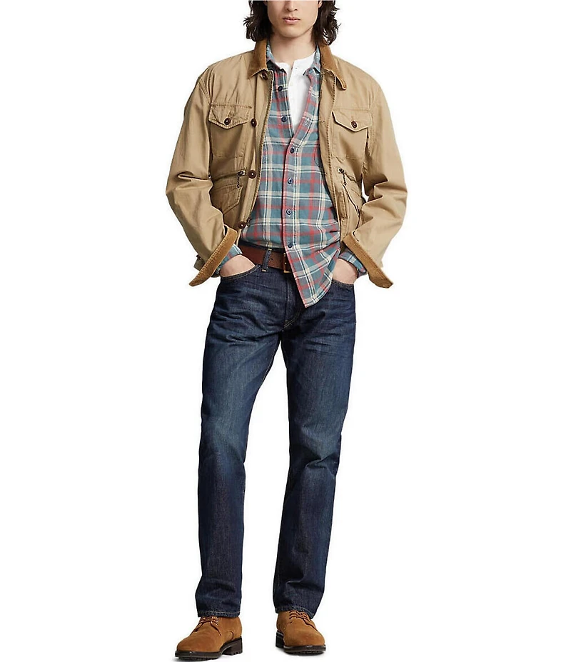 Polo Ralph Lauren Hampton Relaxed Straight-Fit Lightweight Morris Wash Jeans