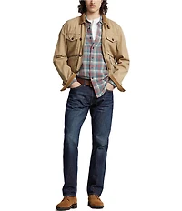 Polo Ralph Lauren Hampton Relaxed Straight-Fit Lightweight Morris Wash Jeans