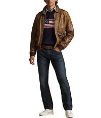 Polo Ralph Lauren Hampton Relaxed Straight-Fit Lightweight Morris Wash Jeans