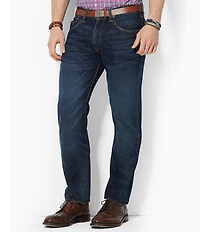 Polo Ralph Lauren Hampton Relaxed Straight-Fit Lightweight Morris Wash Jeans