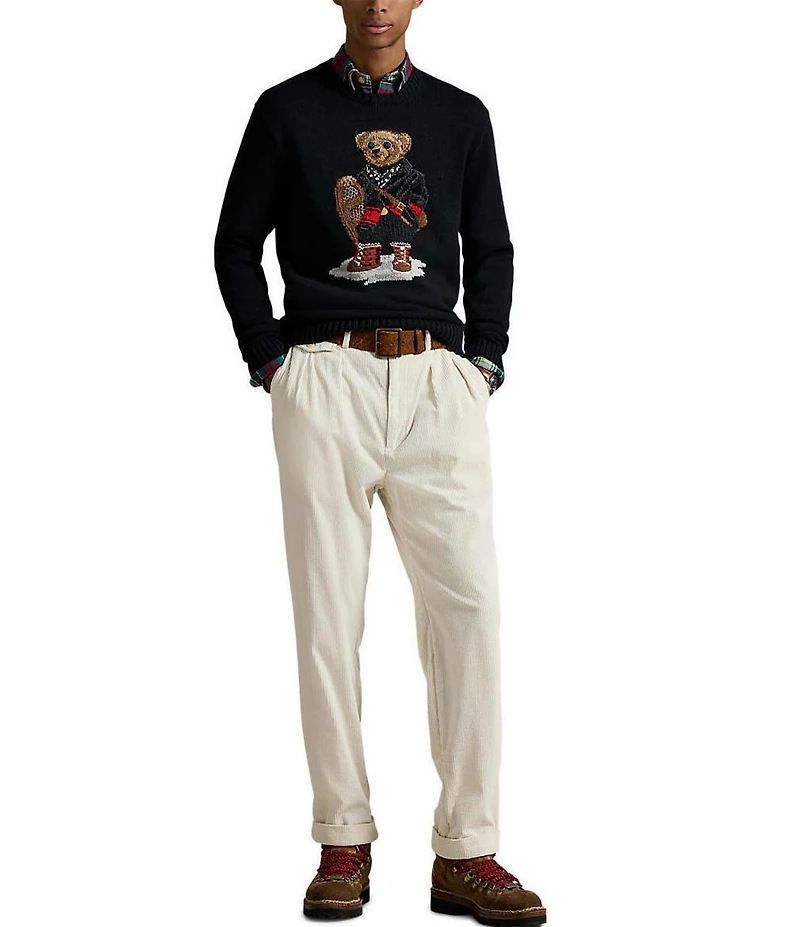 Polo Ralph Lauren Holiday Bear Cashmere Sweater