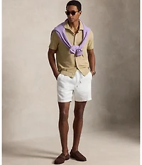 Polo Ralph Lauren Honeycomb Mesh Short Sleeve Polo Sweater