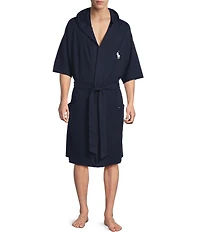 Polo Ralph Lauren Hooded Featherweight Mesh Robe