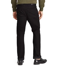 Polo Ralph Lauren Hudson Black Varick Slim Straight Stretch Jeans