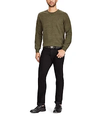 Polo Ralph Lauren Hudson Black Varick Slim Straight Stretch Jeans