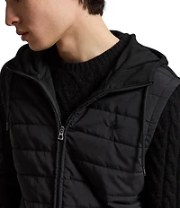 Polo Ralph Lauren Hybrid Full-Zip Hooded Vest