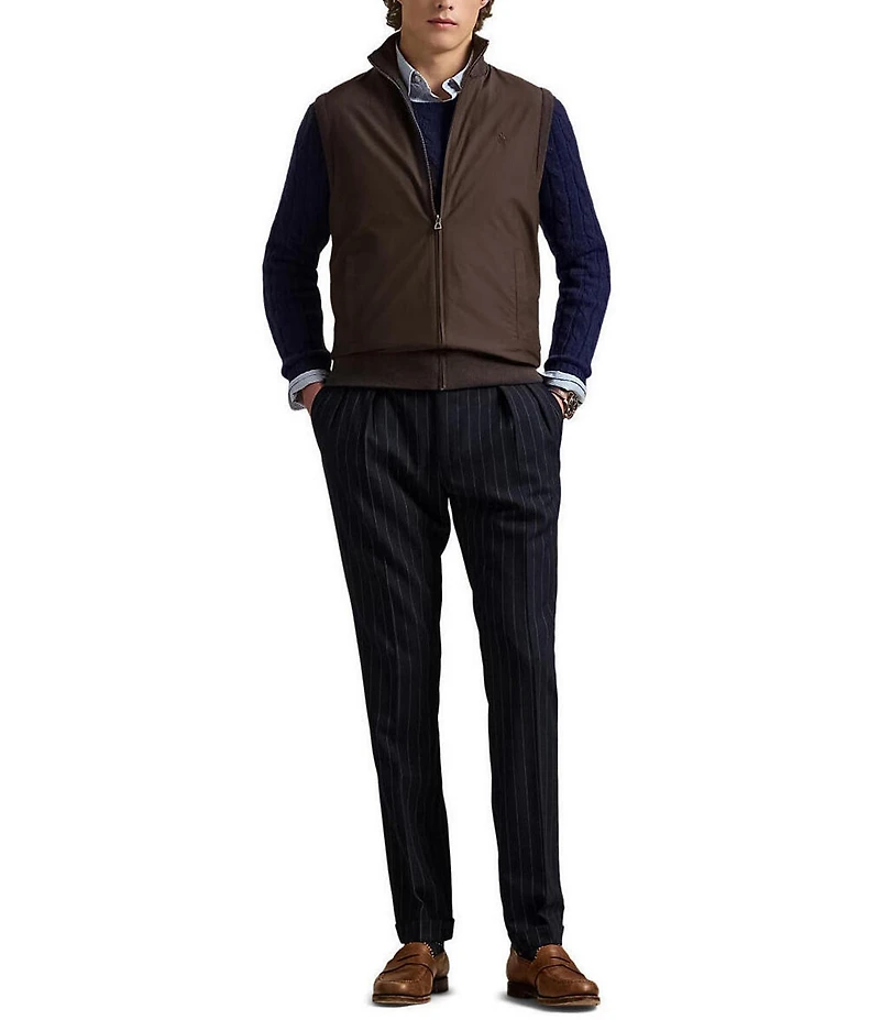 Polo Ralph Lauren Hybrid Full-Zip Sweater Vest
