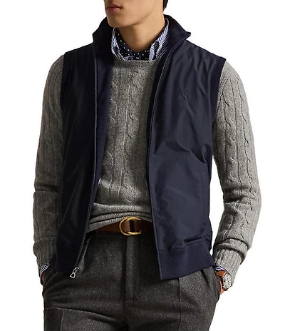Polo Ralph Lauren Hybrid Full Zip Sweater Vest