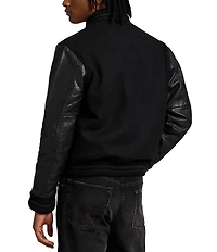 Polo Ralph Lauren Iconic Leather Letterman Jacket