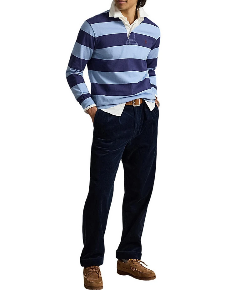 Polo Ralph Lauren Iconic Long Sleeve Rugby Polo Shirt