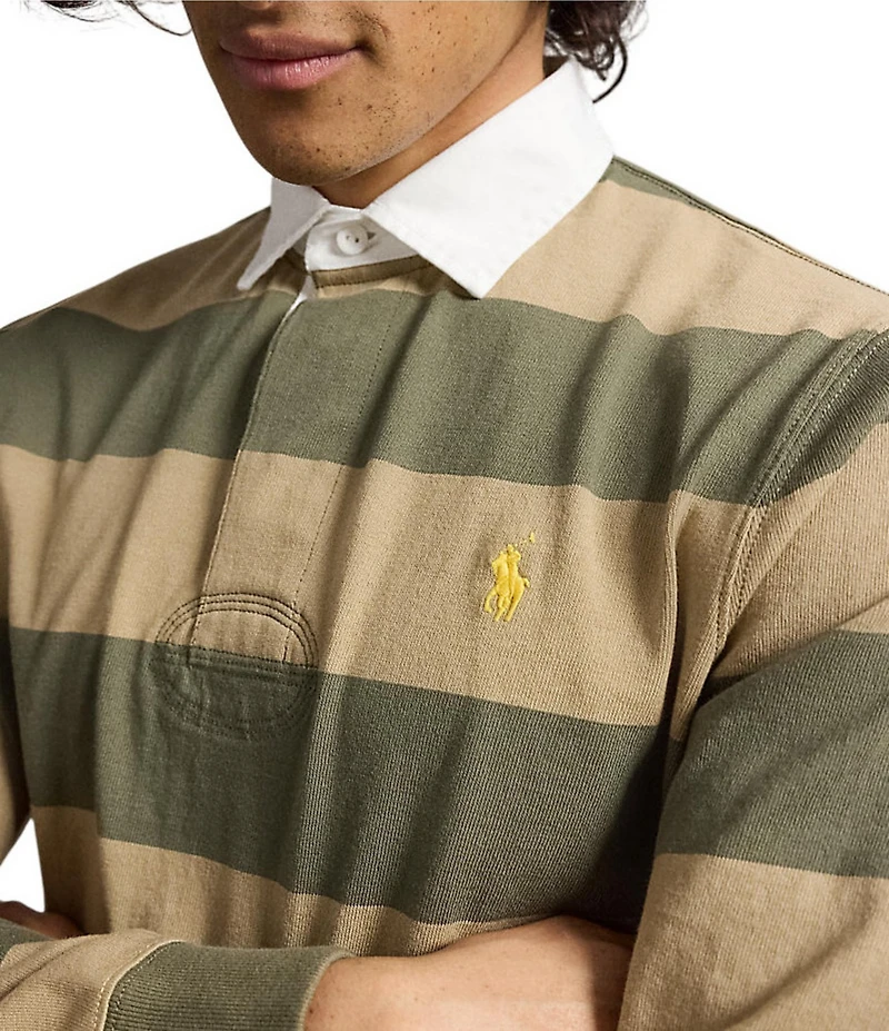 Polo Ralph Lauren Iconic Long Sleeve Rugby Polo Shirt