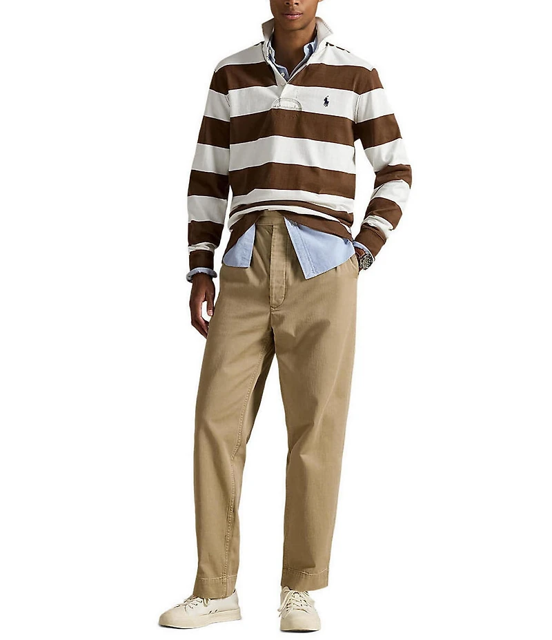 Polo Ralph Lauren Iconic Long Sleeve Rugby Polo Shirt