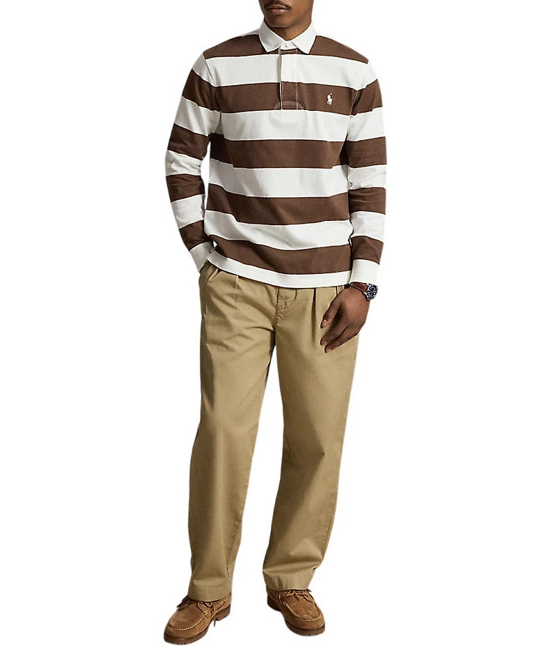 Polo Ralph Lauren Iconic Long Sleeve Rugby Polo Shirt