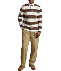 Polo Ralph Lauren Iconic Long Sleeve Rugby Polo Shirt