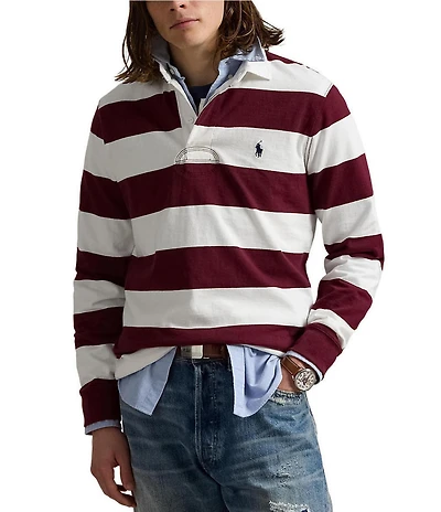 Polo Ralph Lauren Iconic Long Sleeve Rugby Polo Shirt